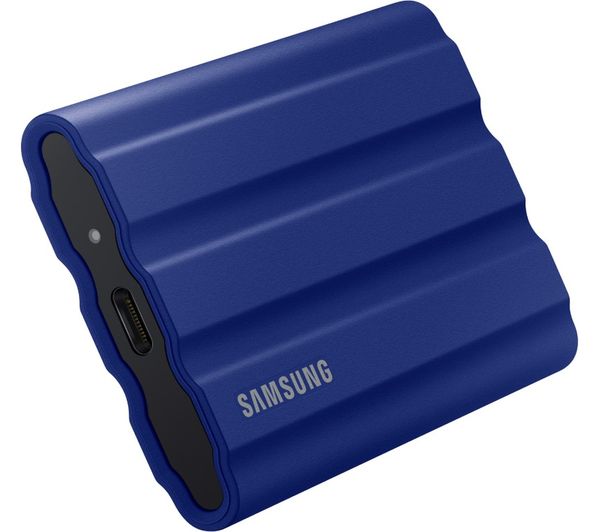 Image of SAMSUNG T7 Shield Portable External SSD - 2 TB, Blue