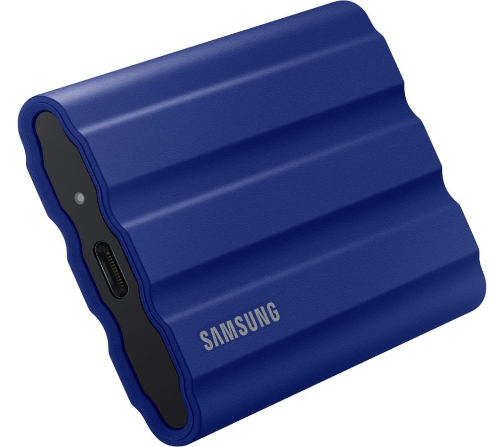 T7 Shield Portable External SSD - 2 TB, Blue