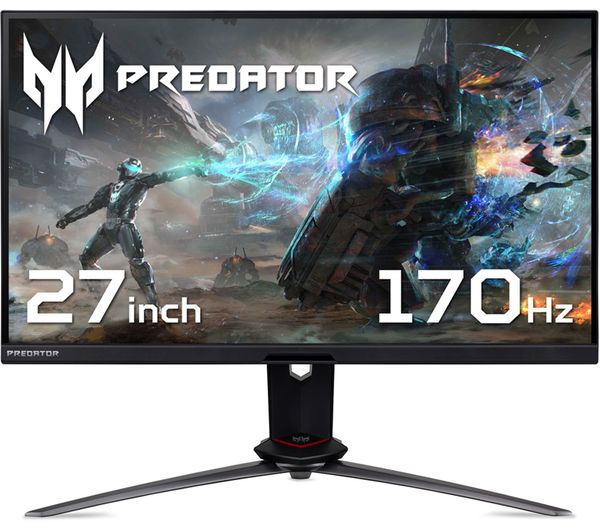 Image of ACER Predator XB273UN Quad HD 27" IPS LCD Gaming Monitor - Black