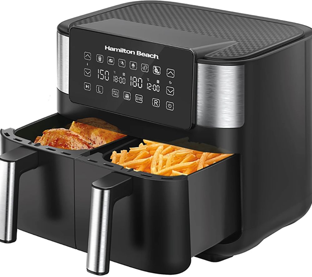 HealthyCook HB4006 Air Fryer - Black & Silver