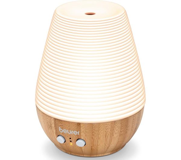 Beurer La 40 Aroma Diffuser With Mood Lighting White Brown