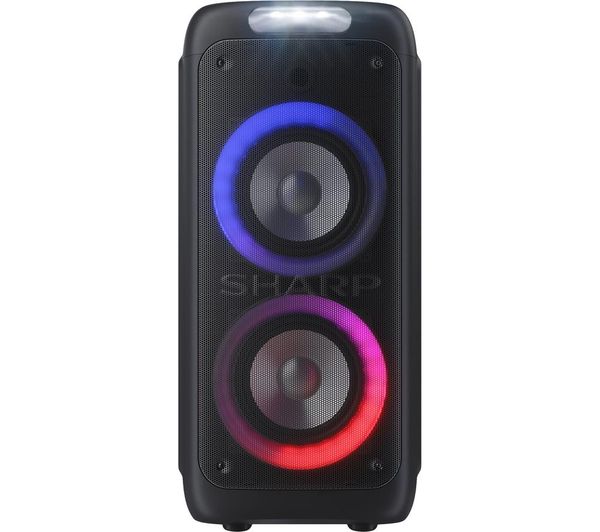 Photos - Audio System Sharp XParty Street Beat PS-949 Portable Bluetooth Speaker - Black 
