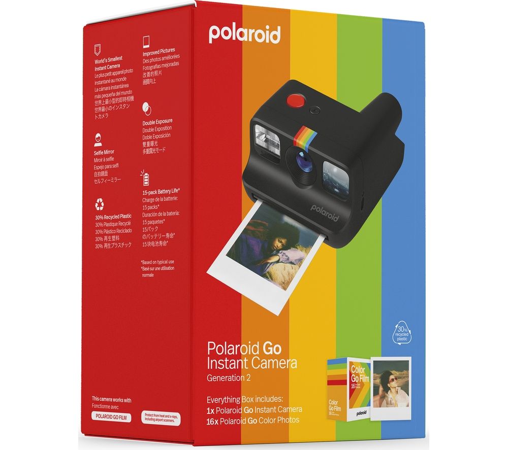 Go Gen 2 Instant Camera Set - Black