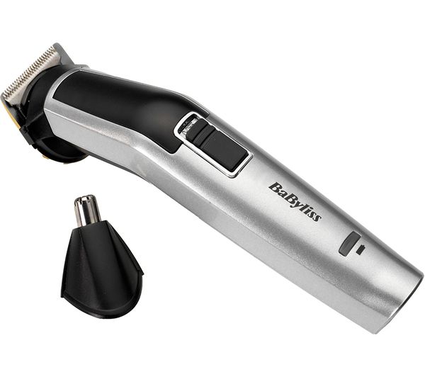 7255U - BABYLISS Men 7255U 10-in-1 Titanium Multi-Trimmer - Silver ...