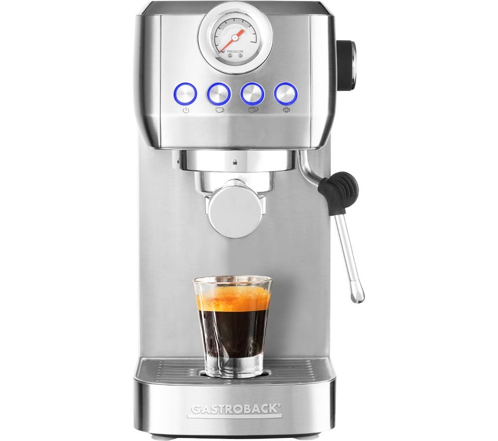 Design Espresso Piccolo Pro Coffee Machine - Silver