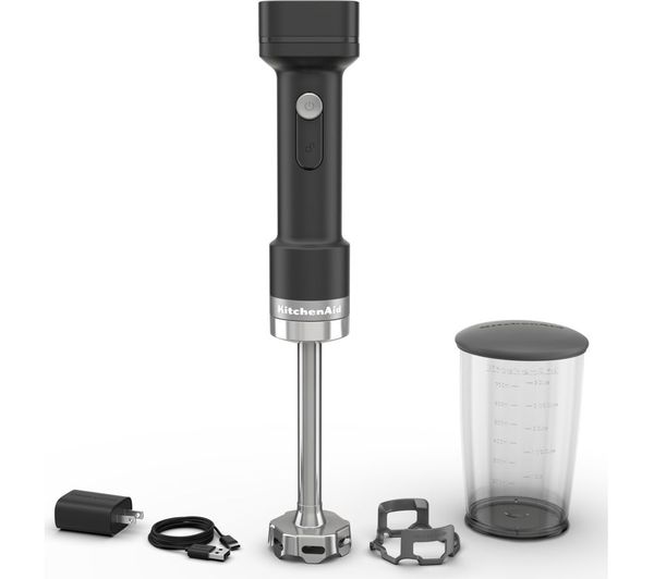 Kitchenaid 5khbrv71bm Cordless Hand Blender Black