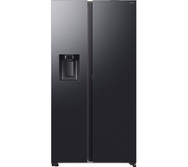 SAMSUNG Bespoke AI Series 8 RS80F66KBFEU American-Style Fridge Freezer - Black