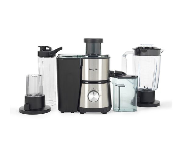 Salter Ek4294f 4 In 1 Juicer Blender Set Black