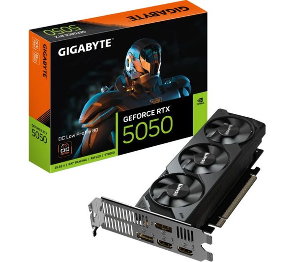 Gigabyte Geforce Rtx 5050 8 Gb Low Profile Oc Graphics Card