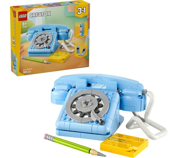 Lego Creator 31174 3 In 1 Retro Telephone Set