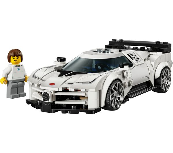 An image of LEGO Speed Champions 77240 Bugatti Centodieci Hyper Sports Car Set