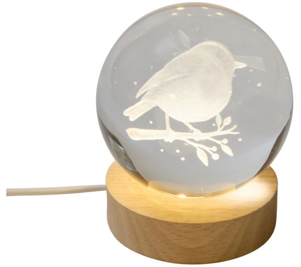 An image of SMART GARDEN Three Kings InLit Globall Christmas Light - Robin