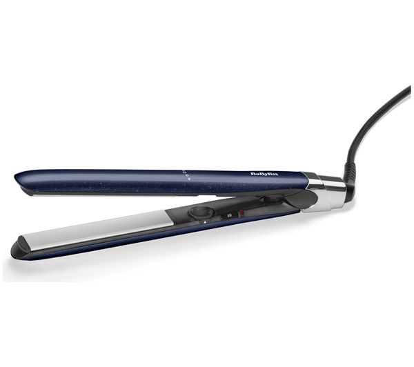 An image of BABYLISS ST918PU Hair Straightener - Sapphire Blue