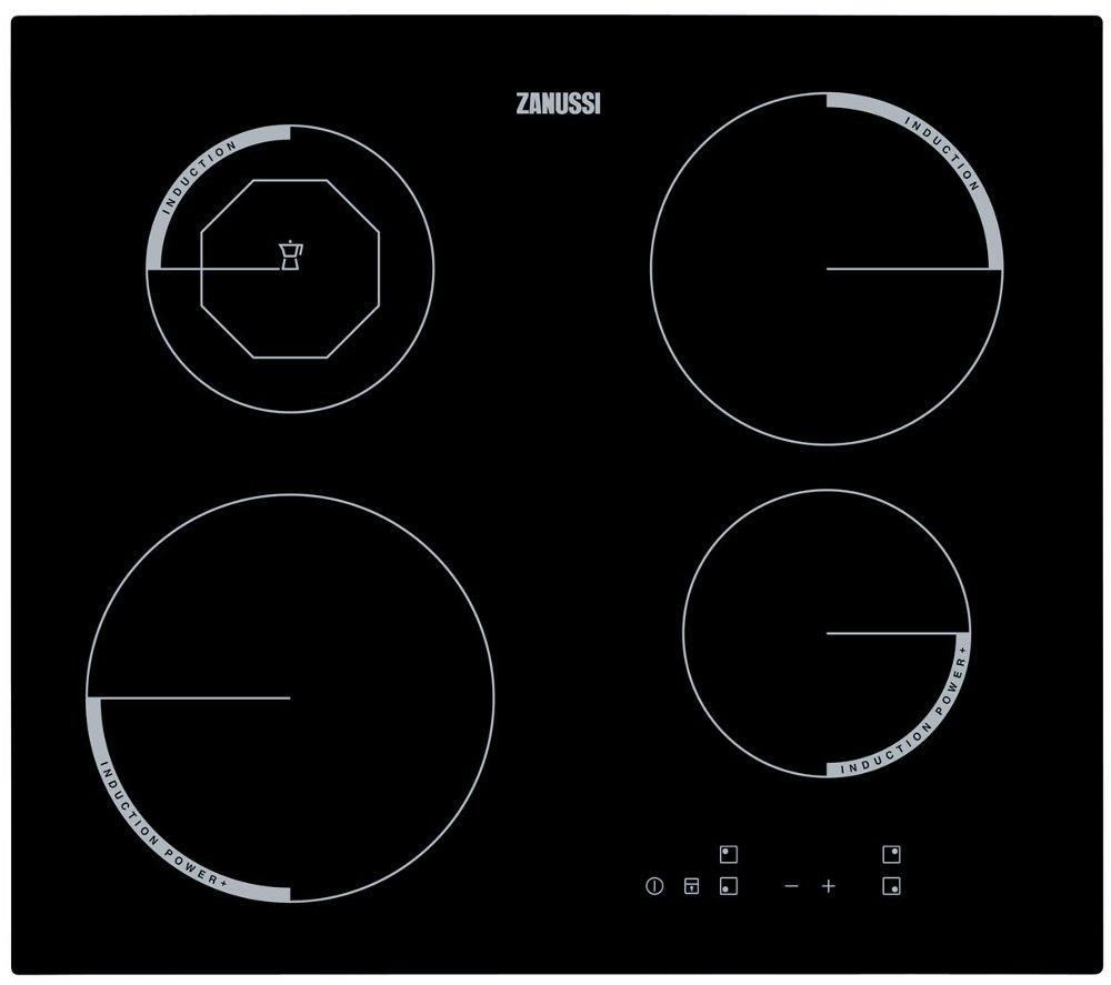 ZANUSSI ZEI6840FBA Electric Induction Hob - Black, Black