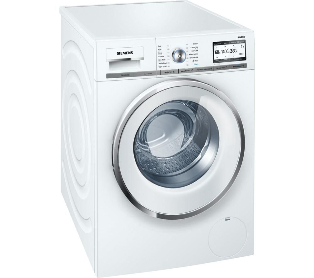 SIEMENS WMH4Y790GB Smart Washing Machine – White, White