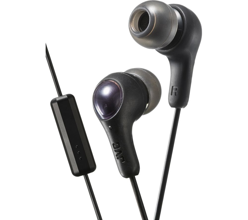 JVC HA-FX7M Gumy Plus Headphones – Black