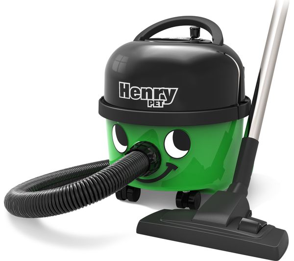 Image of NUMATIC Henry PET200 Cylinder Bagged Vacuum Cleaner - Green