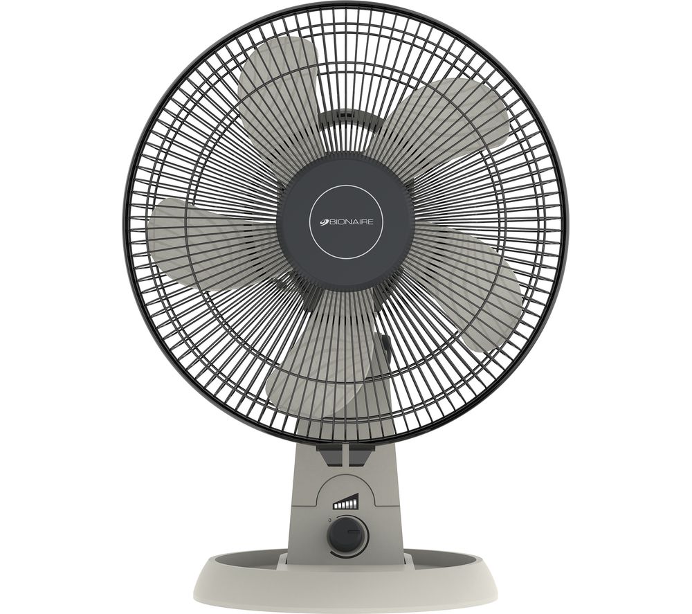 Bionaire High Performance 12 Desk Fan Grey Fast Delivery Currysie