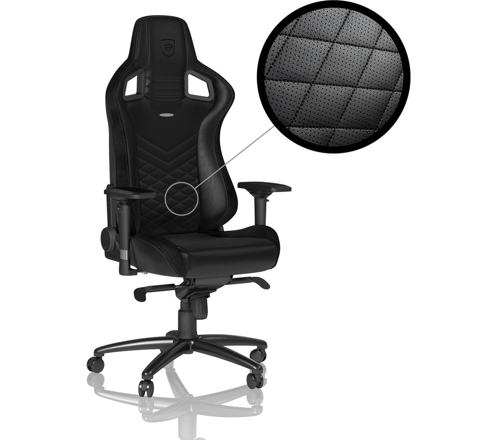 NOBLE CHAIRS Epic Gaming Chair Black (10192590) Currys Price