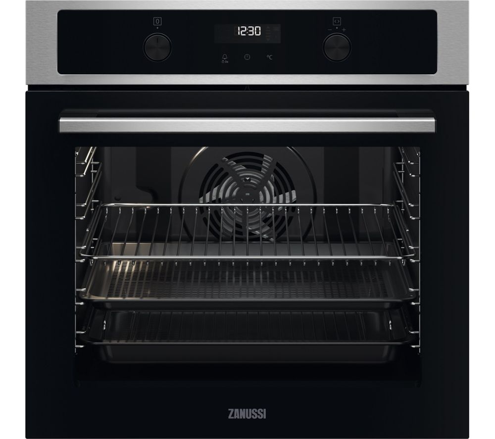 ZANUSSI AirFry ZOHNA7X1 Electric Oven - Stainless Steel, Stainless Steel