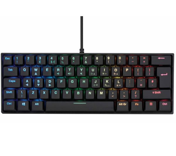 Image of ADX Firefight 60% Mechanical Gaming Keyboard - Black