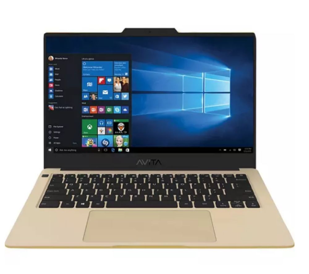 AVITA Liber V 14" Laptop - AMD Ryzen 5, 256 GB SSD, Gold & Patterned