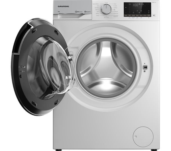 7178541200 GRUNDIG FiberCatcher GW78941FW Bluetooth 9 kg 1400 Spin Washing Machine White