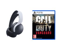 Call of Duty: Vanguard & White PULSE 3D Wireless Headset Bundle - PS5