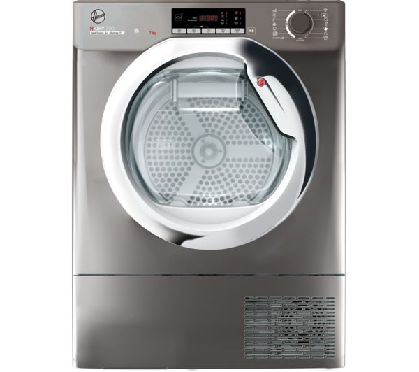 Hoover Batd H7a1tcer 80 Integrated Wifi Enabled 7 Kg Heat Pump Tumble Dryer