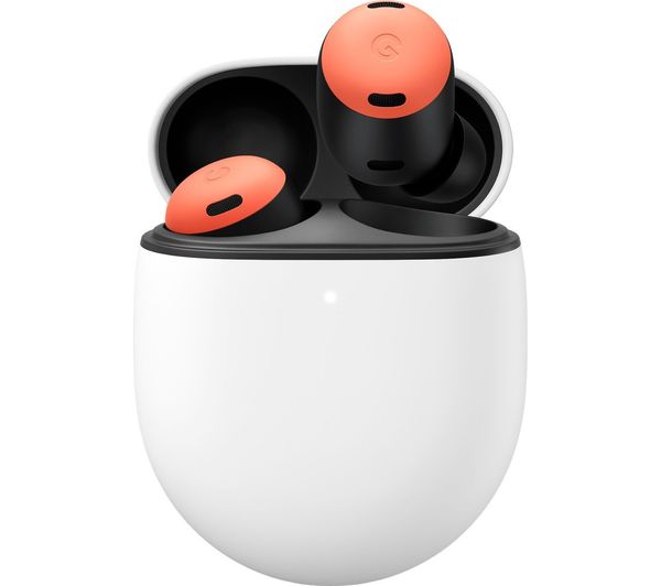 Image of GOOGLE Pixel Buds Pro Wireless Bluetooth Noise-Cancelling Earbuds - Coral