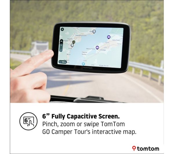 tomtom go camper tour 6 sat nav