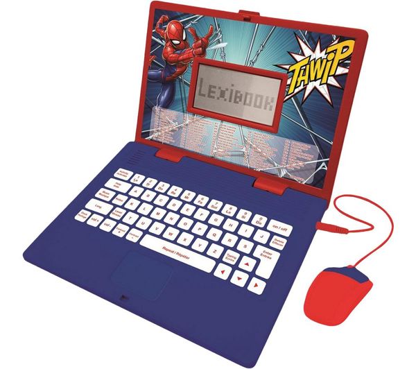 Lexibook Bilingual French English Educational Laptop Spiderman