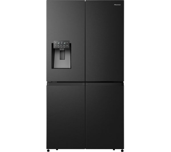 Image of HISENSE RQ760N4SBFE American-Style Smart Fridge Freezer - Black