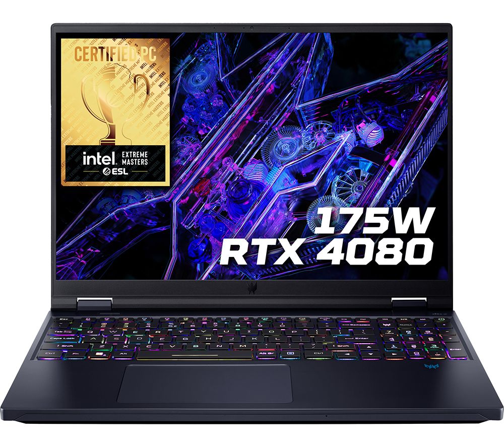 Predator Helios 16" Gaming Laptop - Intel® Core™ i9, RTX 4080, 1 TB SSD