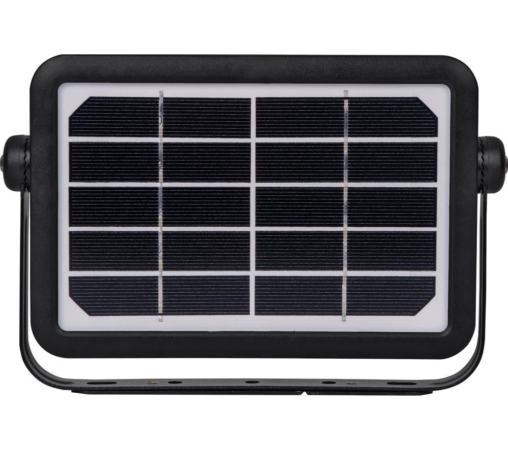 Solar Guardian Outdoor LED Wall Light - Black