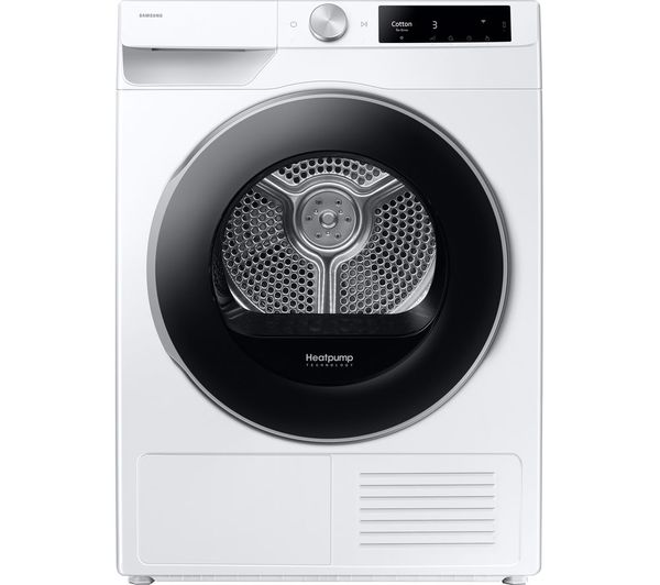 SAMSUNG Series 7 OptimalDry DV90T6240LE/S1 9 kg Heat Pump Tumble Dryer - White