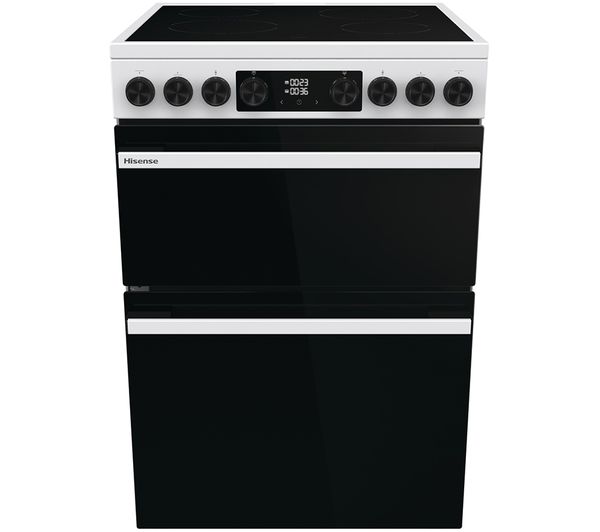 Hisense Hi6 Max 80 50l Hdcec6c20w 60cm Electric Ceramic Cooker White