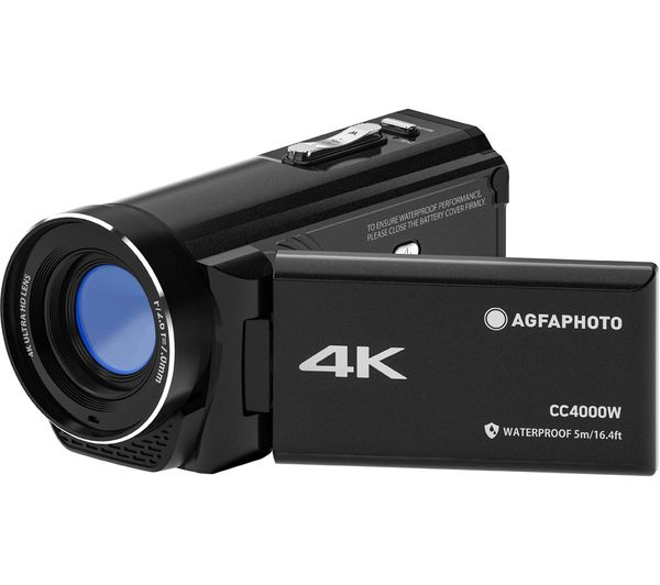 An image of AGFAPHOTO Realimove CC4000W Camcorder - Black