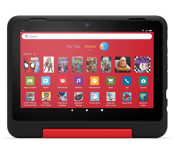 Amazon Fire Hd Pro 8 Kids Ages 6 12 Tablet 2024 32 Gb Marvel Avengers