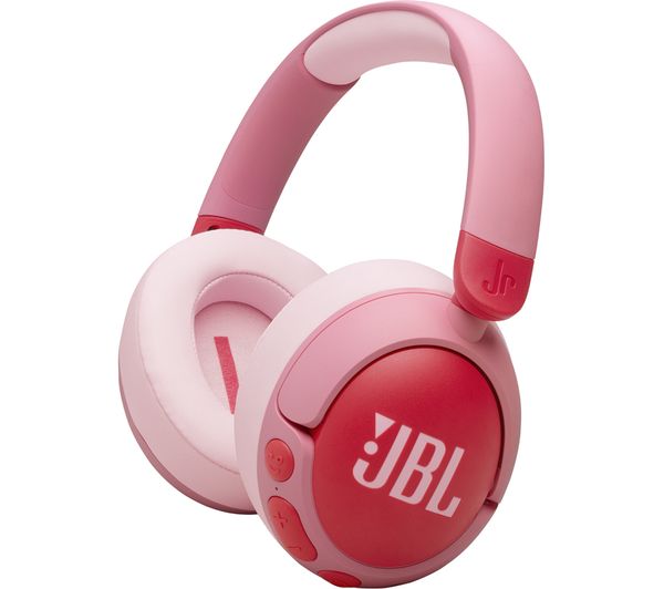 Jbl Junior 470nc Wireless Bluetooth Noise Cancelling Kids Headphones Pink