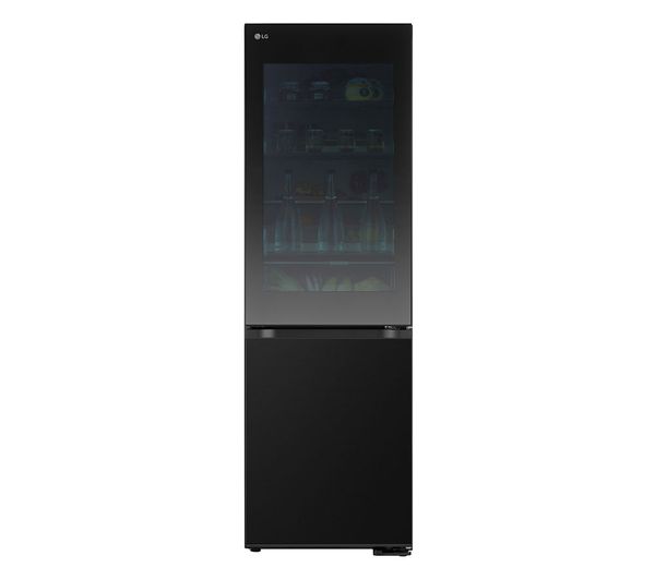 Lg Instaview Gbg5160cev Smart 60 40 Fridge Freezer Essence Black Steel