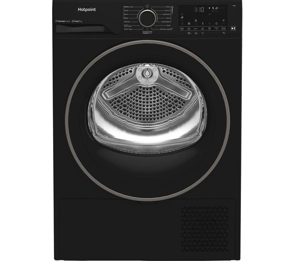 Hotpoint Fabriccare C Hd 94m Bbs Uk 9 Kg Heat Pump Tumble Dryer Black