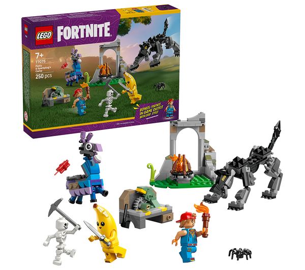 Lego Fortnite 77075 Peely Sparkplugs Camp Set