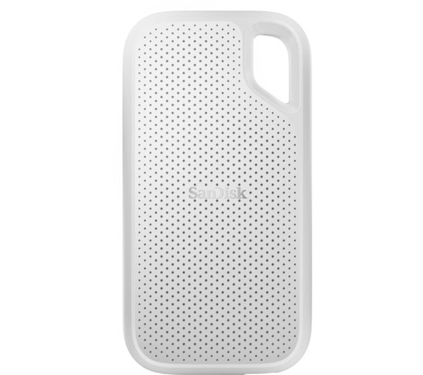 An image of SANDISK Extreme Portable External SSD - 1 TB, White