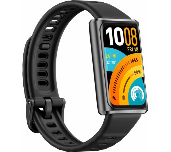 HUAWEI Band 11 Pro Fitness Tracker - Black, Fluoroelastomer Strap ...