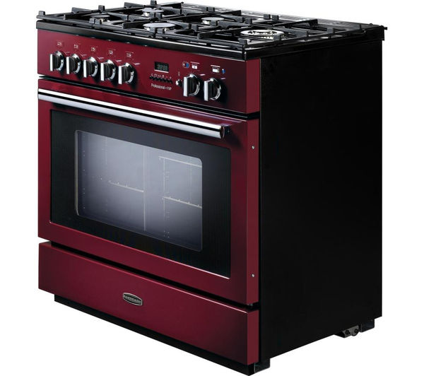 Buy RANGEMASTER Professional+ FXP 90 Dual Fuel Range Cooker Cranberry