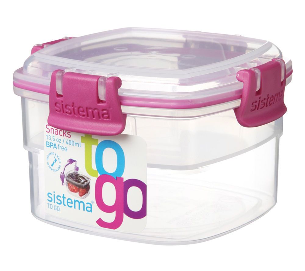 SISTEMA Square 400 ml Snacks to Go Box review