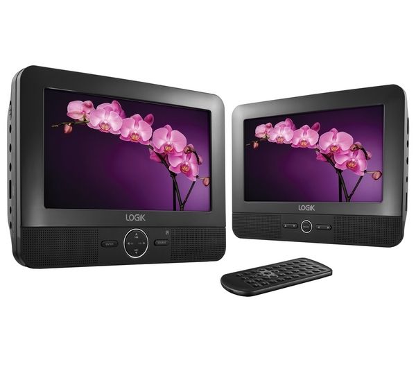 Philips dual portable dvd player