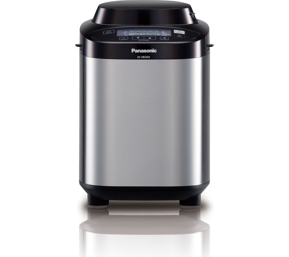 PANASONIC SD-ZB2502BXC Breadmaker – Stainless Steel, Stainless Steel