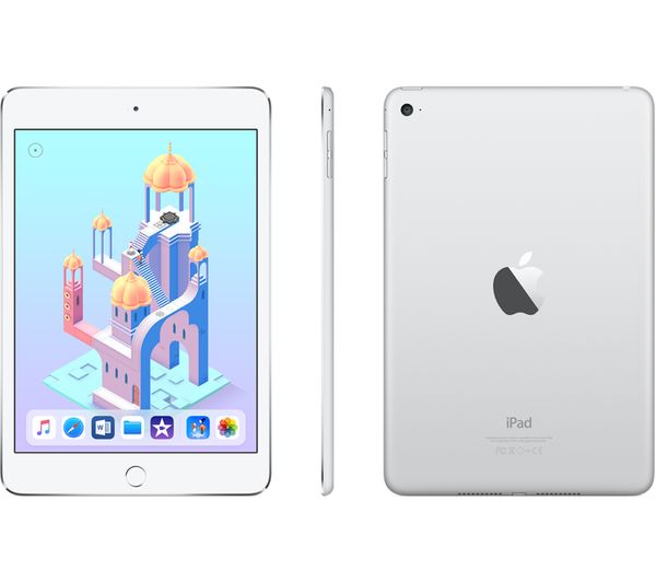 APPLE iPad mini 4 - 128 GB, Silver Deals | PC World